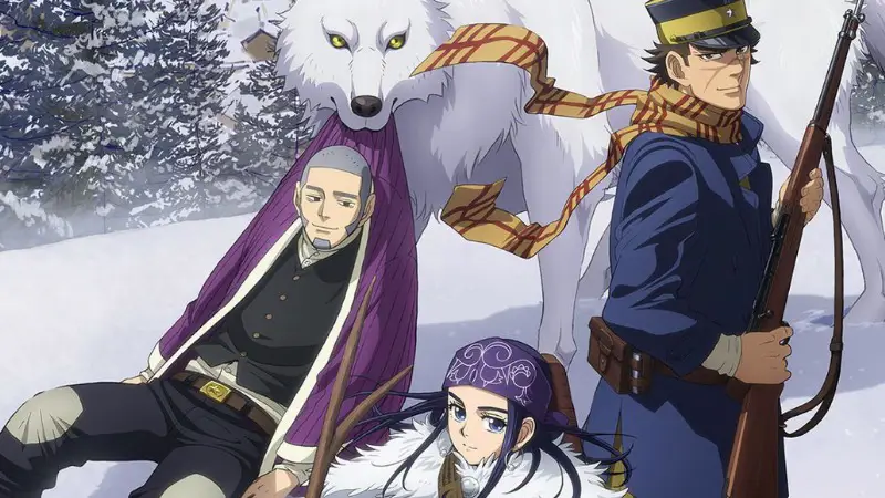 Peta Hokkaido dan lokasi harta karun dalam Golden Kamuy Season 4