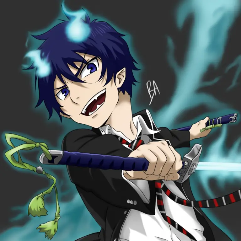 Rin Okumura, tokoh utama dalam film Blue Exorcist