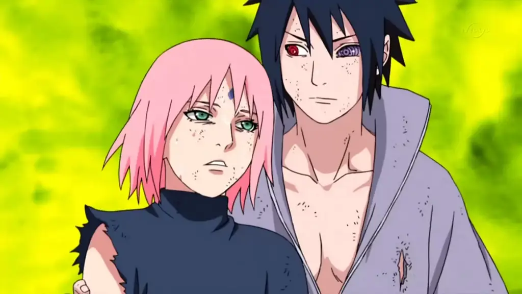 Gambar perkembangan hubungan Sasuke dan Sakura