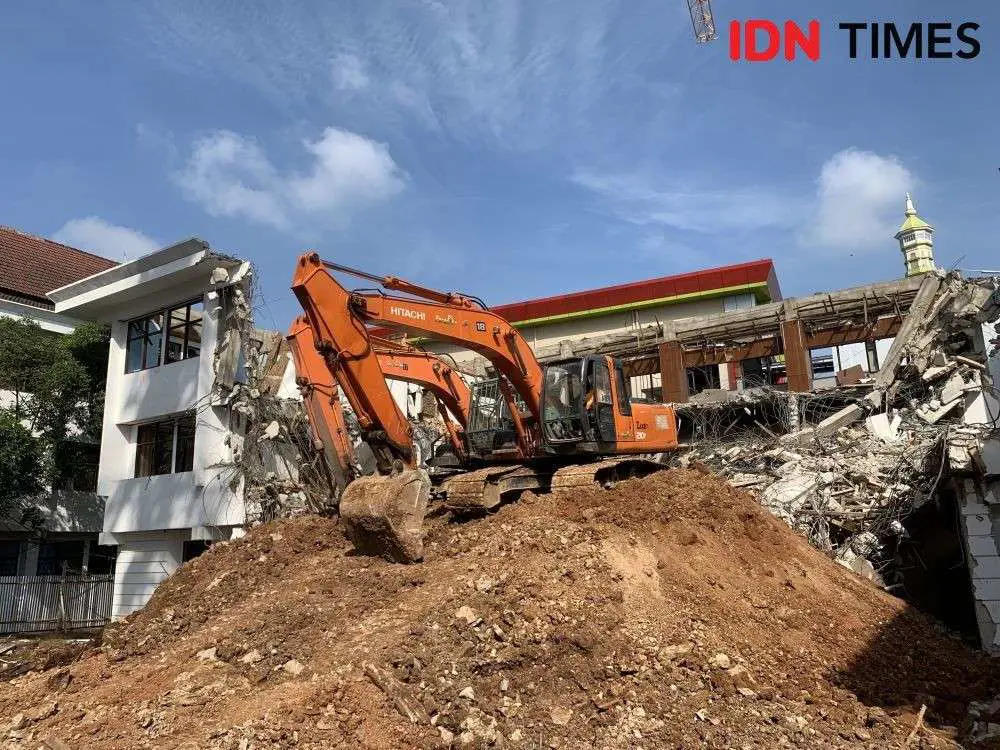 Infrastruktur modern di pusat kota Bandar Lampung