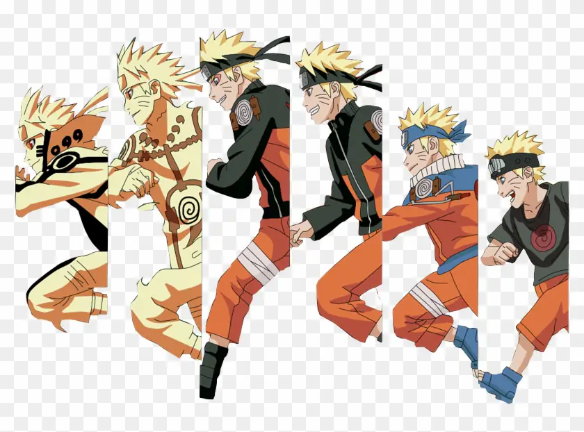 Gambar perkembangan karakter di Naruto Shippuden season 15