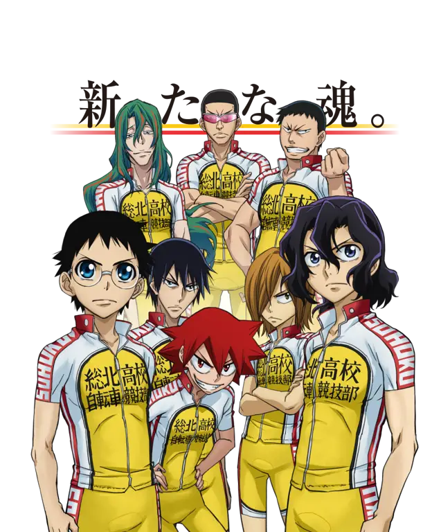 Perkembangan karakter dalam Yowamushi Pedal New Generation