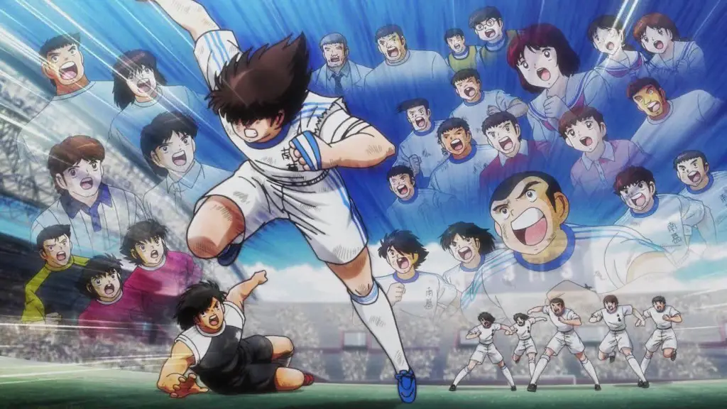 Gambar para karakter utama Captain Tsubasa 2018