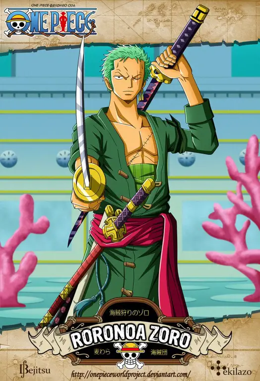 Evolusi Roronoa Zoro dalam One Piece