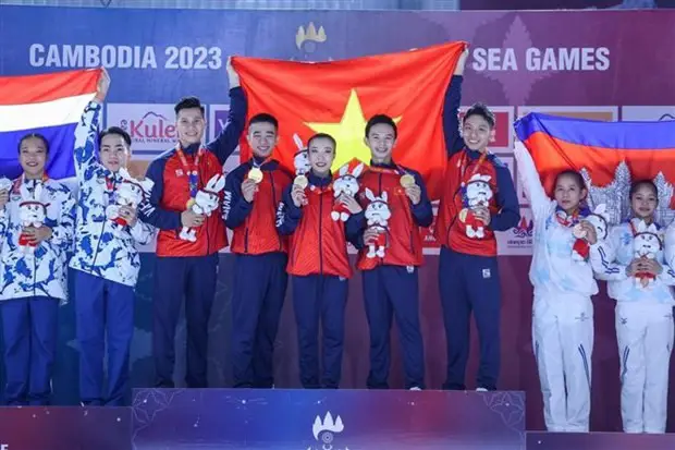 Klasemen medali SEA Games Kamboja 2023