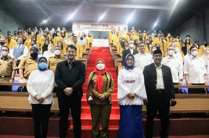 Perpustakaan Umitra Bandar Lampung yang lengkap dan nyaman