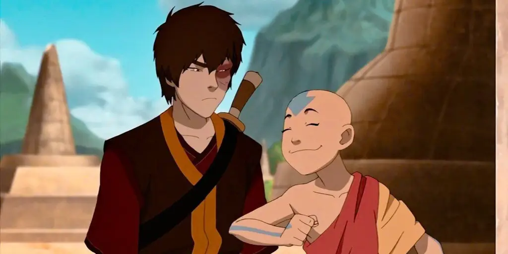 Aang, Katara, Sokka, dan Toph berpetualang bersama.