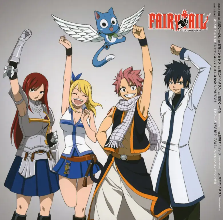 Gambar anggota guild Fairy Tail dalam OVA