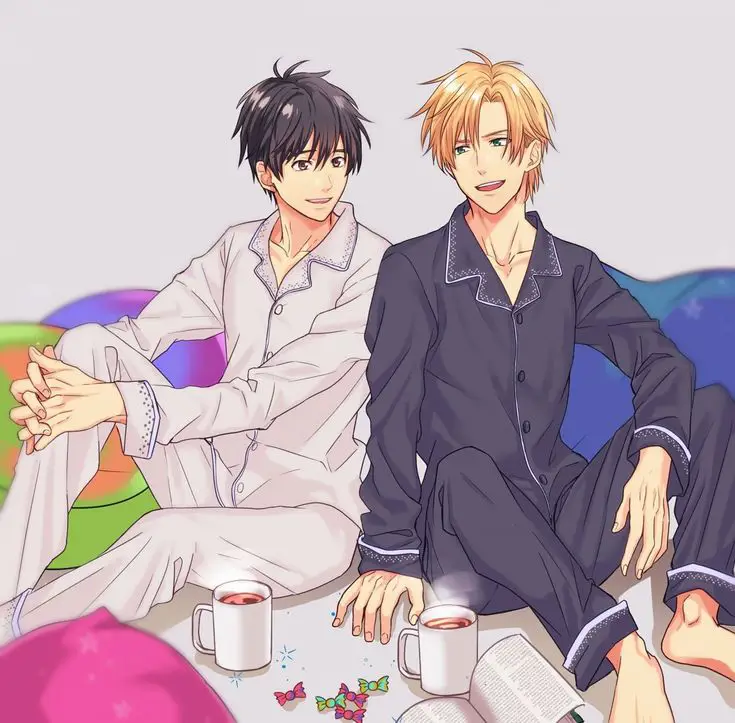 Ash Lynx dan Eiji Okumura, karakter utama Banana Fish