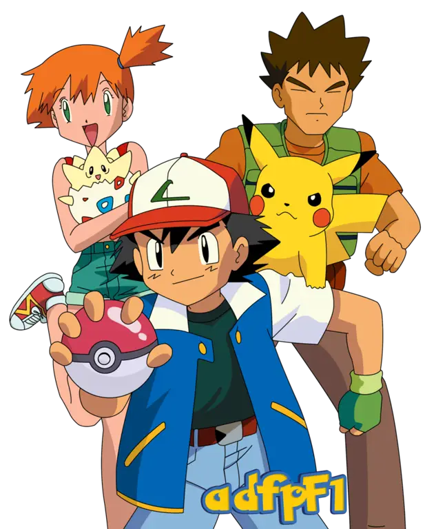 Gambar persahabatan karakter Pokemon