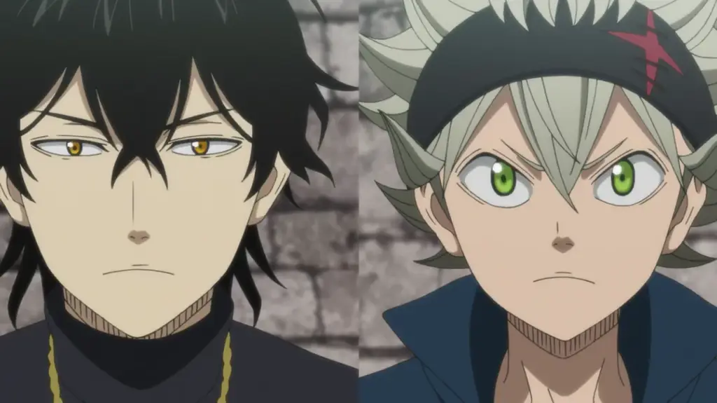 Asta dan Yuno dari Black Clover