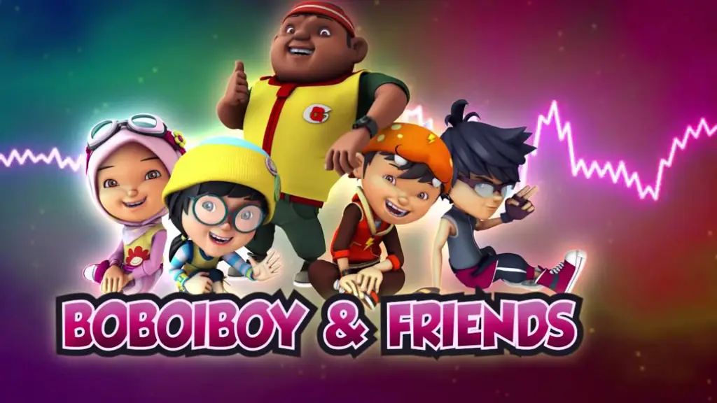 Boboiboy bersama teman-temannya