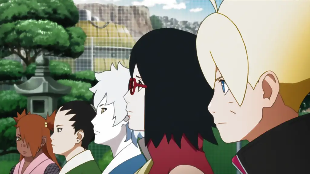 Boruto dan teman-temannya berlatih bersama