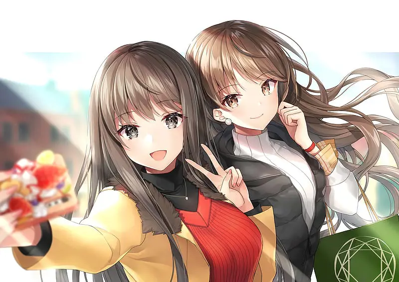 Persahabatan dalam Anime Teman-teman anime yang bahagia dan ceria