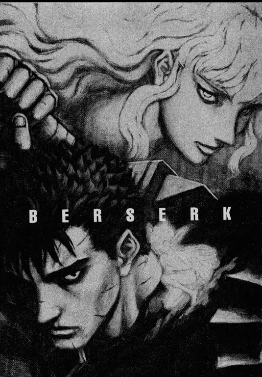 Griffith dan Guts, dua karakter penting dalam Berserk