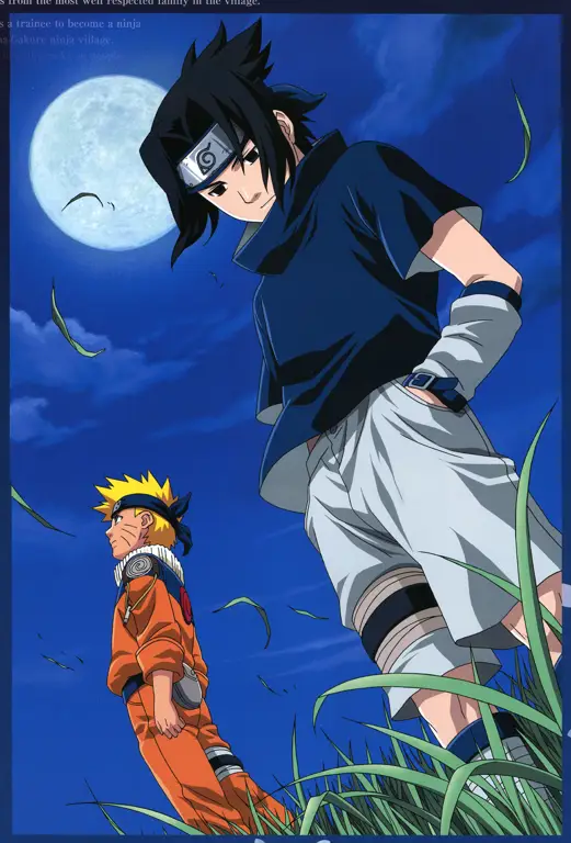 Gambar Naruto dan Sasuke