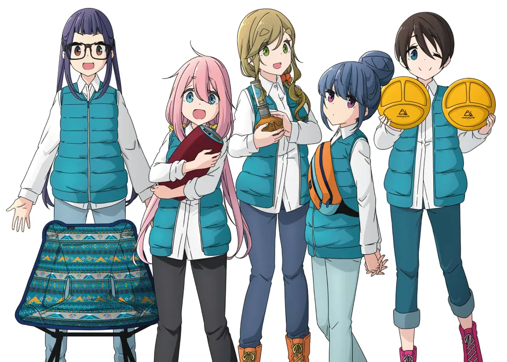 Karakter-karakter utama dalam Yuru Camp