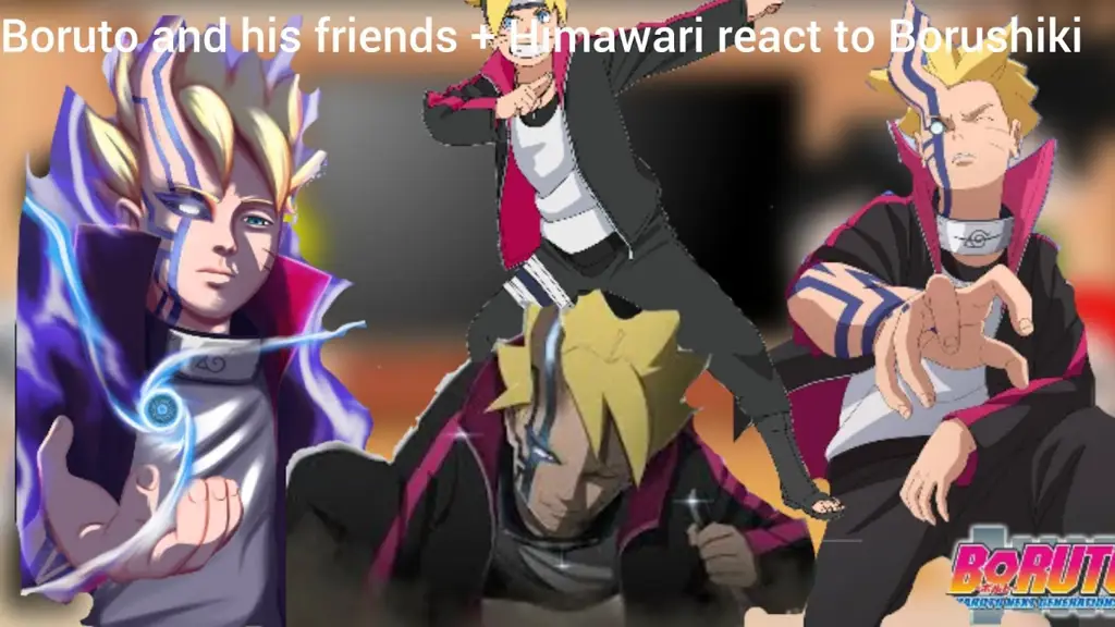 Boruto bersama teman-temannya