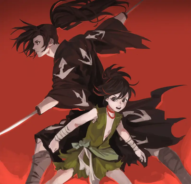 Dororo dan Hyakkimaru, duo petualang dalam anime Dororo