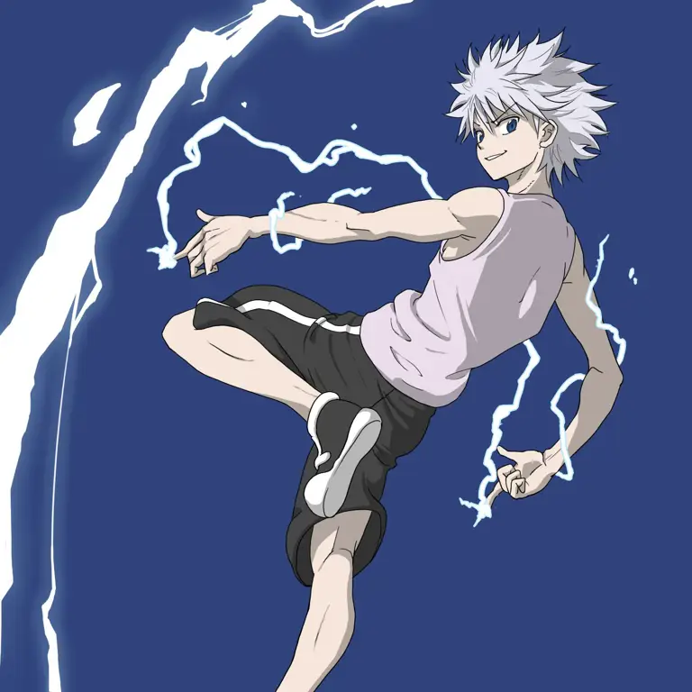 Persahabatan Gon dan Killua Gambar Killua Zoldyck dalam anime Hunter x Hunter