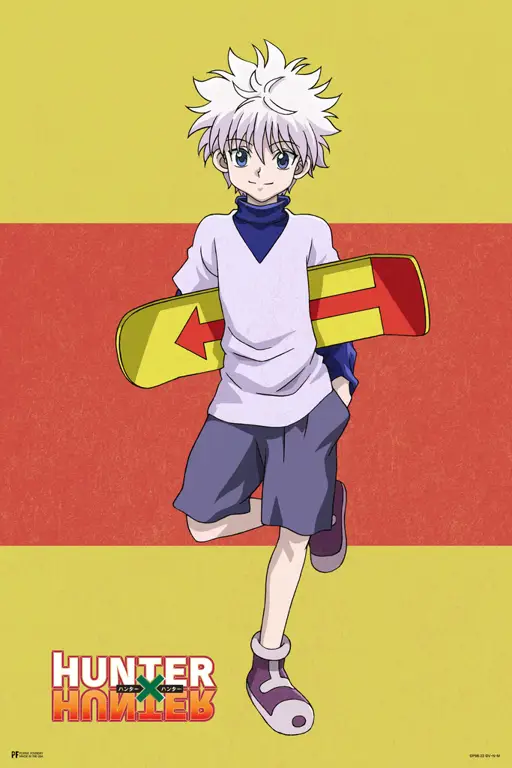 Killua Zoldyck, sahabat Gon dalam anime Hunter x Hunter