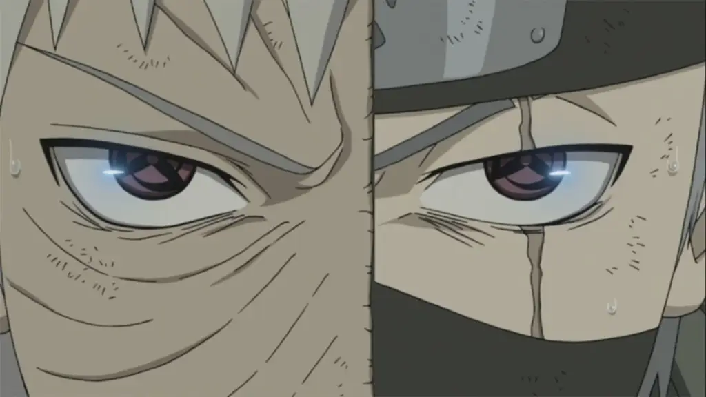 Kakashi dan Obito muda saat masih berteman