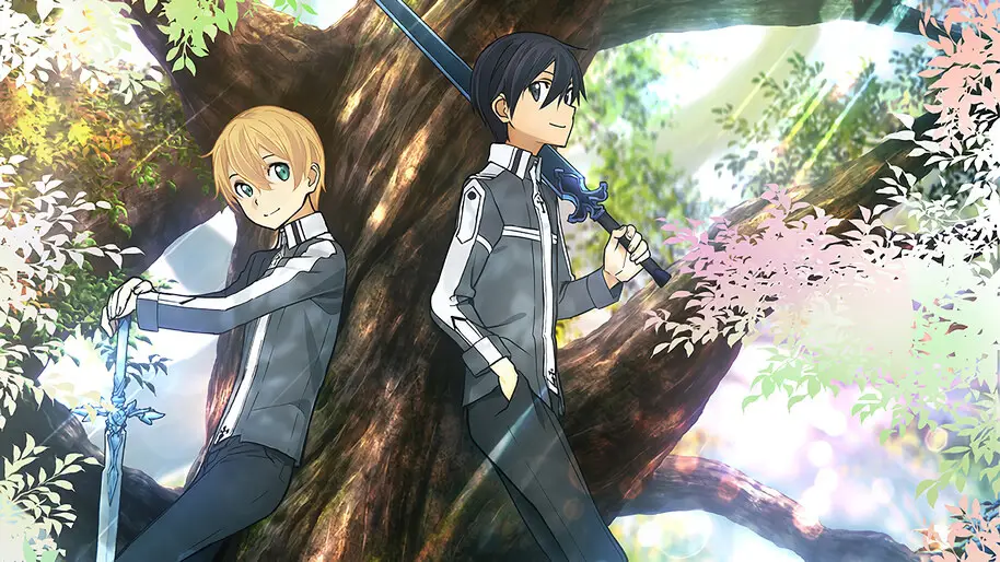 Gambar Kirito dan Eugeo dalam SAO Alicization