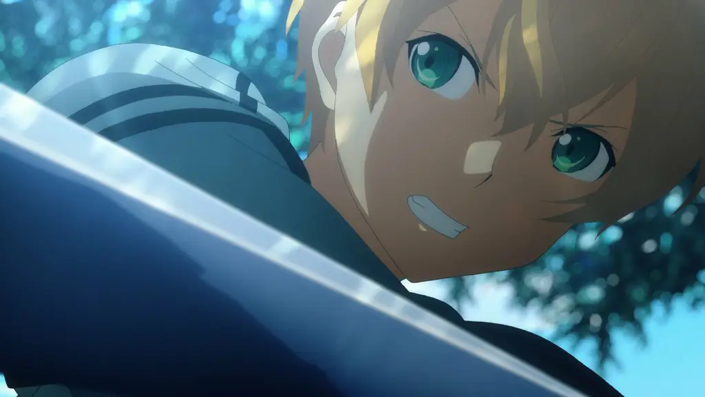 Gambar Kirito dan Eugeo dalam Sword Art Online: Project Alicization