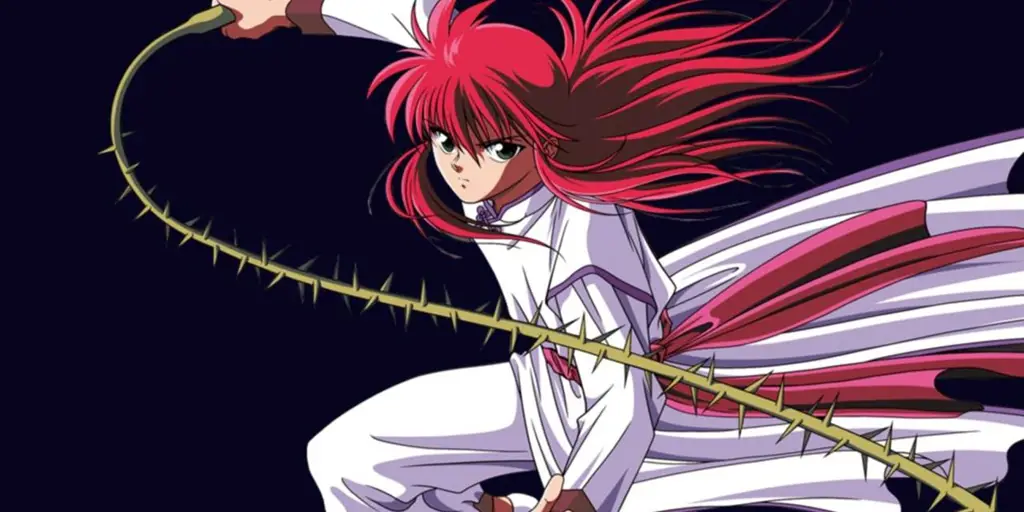 Gambar Kurama dan Yusuke sedang bersama