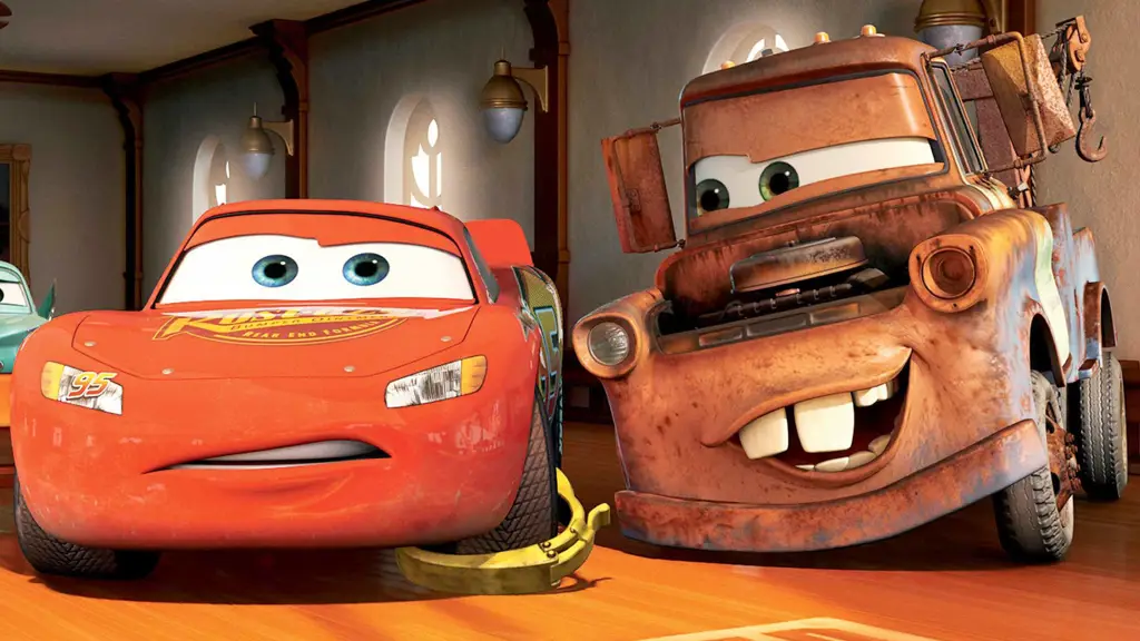 Gambar Lightning McQueen dan Mater