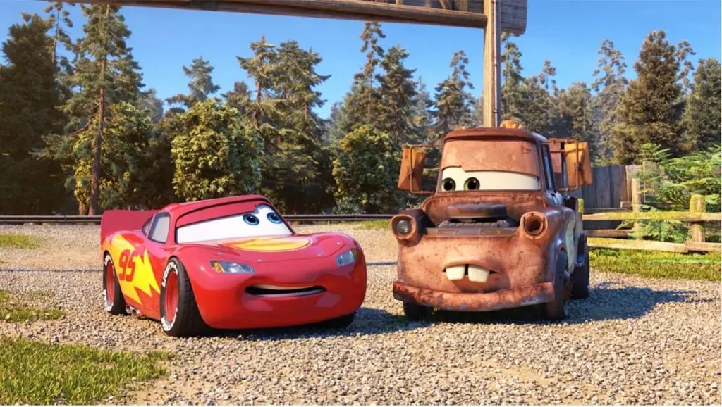 Lightning McQueen dan Mater