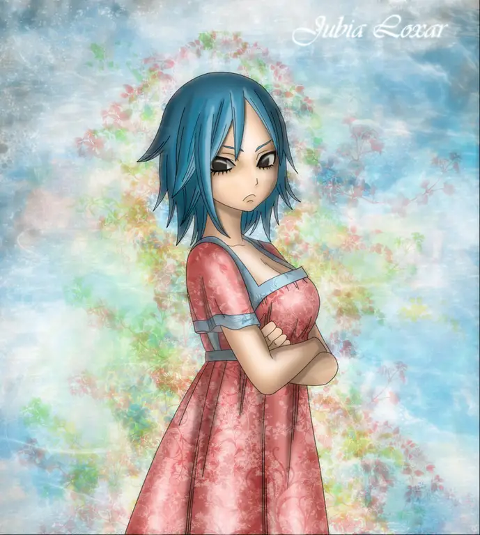 Gambar fanart Lucy dan Juvia dari Fairy Tail