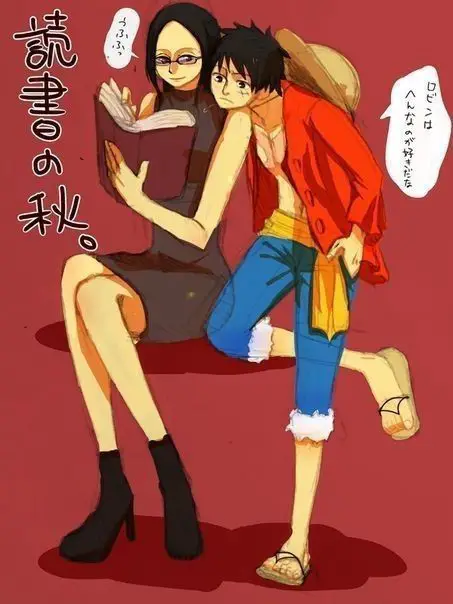 Luffy dan Robin, persahabatan yang kuat