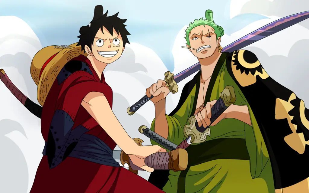 Luffy dan Zoro, persahabatan yang kuat