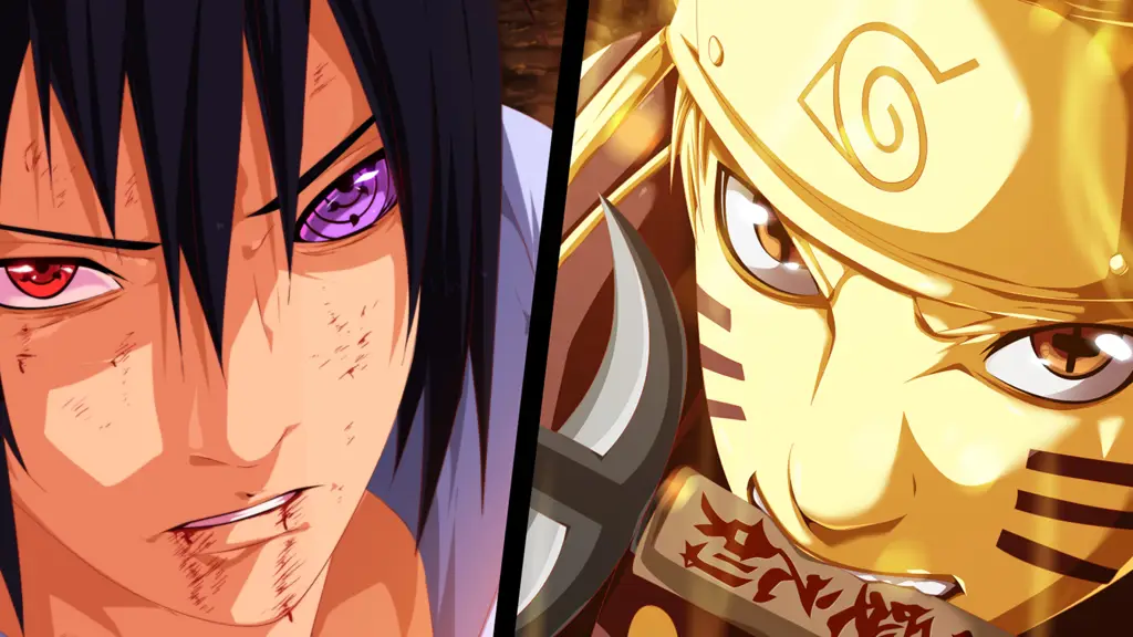 Wallpaper Naruto dan Sasuke bersama