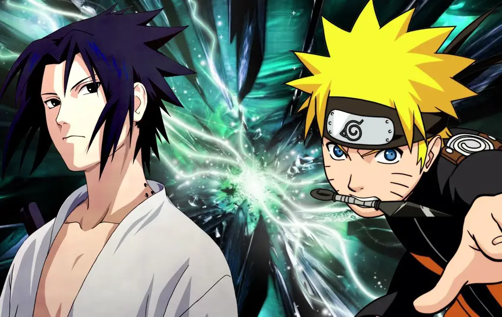 Naruto dan Sasuke, dua sahabat yang memiliki ikatan persahabatan yang kuat