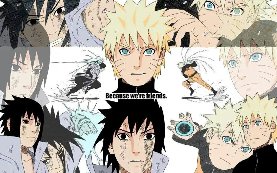 Persahabatan Naruto dan Sasuke yang penuh lika-liku