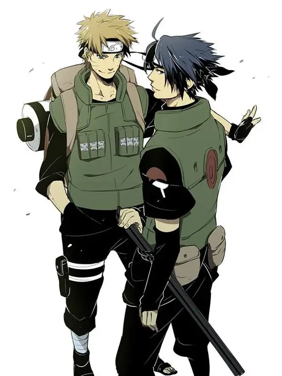 Gambar Naruto dan Sasuke