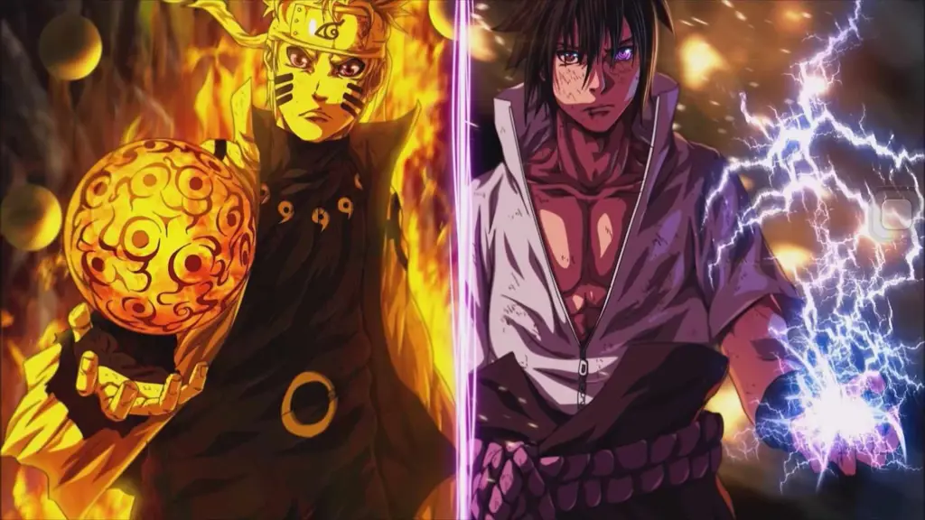 Gambar Naruto dan Sasuke