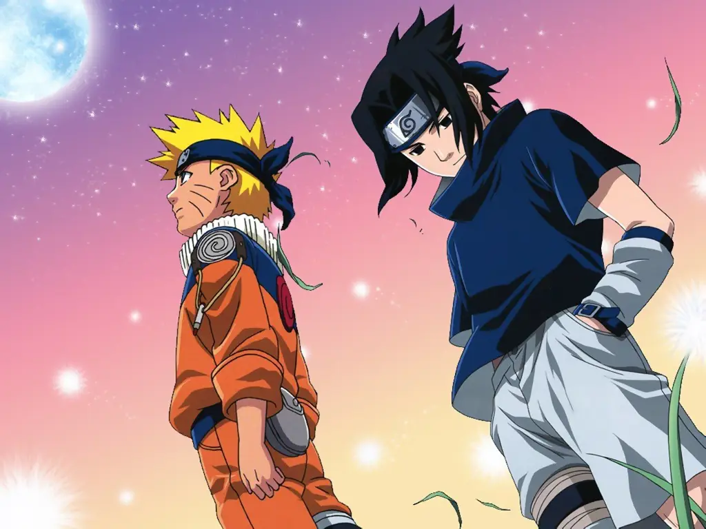 Gambar Naruto dan Sasuke