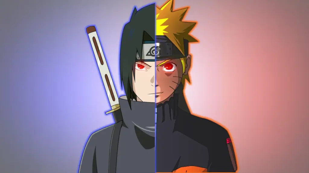 Gambar Naruto dan Sasuke