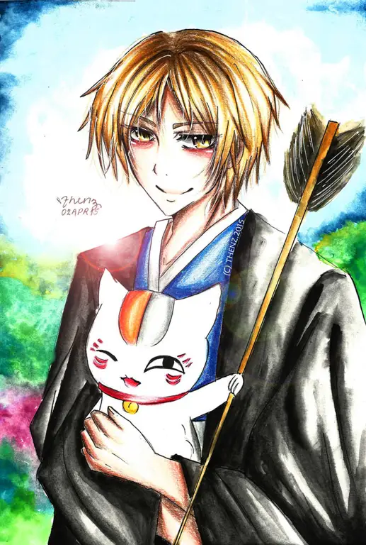 Natsume Takashi dan Madara, tokoh utama Natsume Yuujinchou