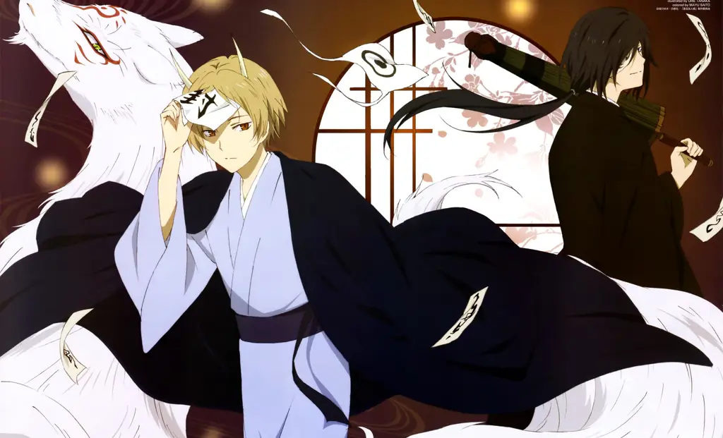 Natsume Takashi dan Madara, tokoh utama Natsume Yuujinchou