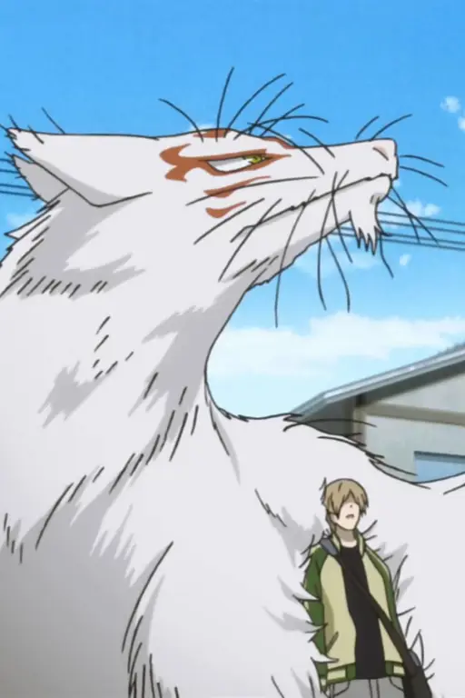 Natsume Takashi dan Madara, tokoh utama dalam anime Natsume Yuujinchou