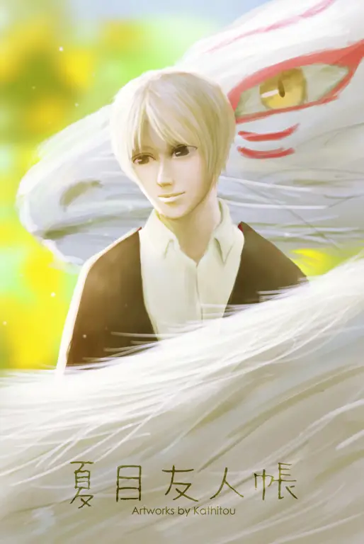 Natsume Takashi dan Madara, tokoh utama dalam anime Natsume Yuujinchou