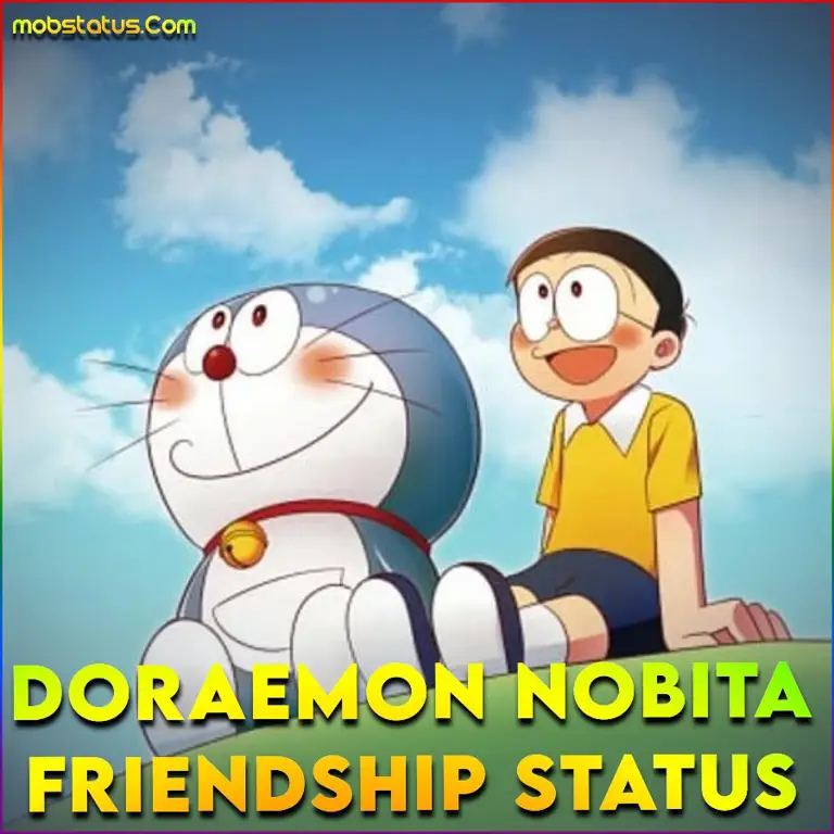 Nobita dan teman-temannya bermain bersama