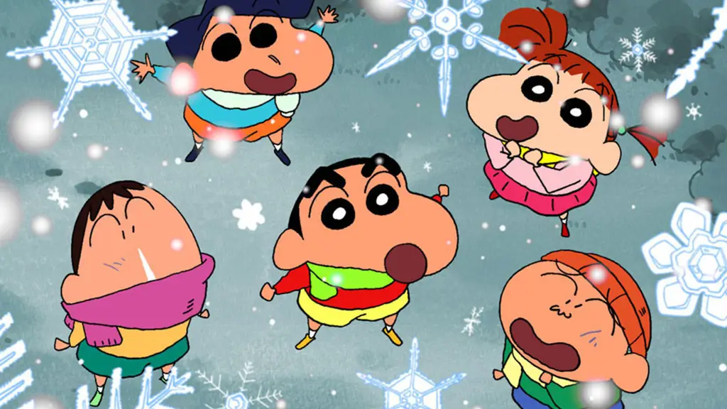 Gambar Shinchan bersama teman-temannya