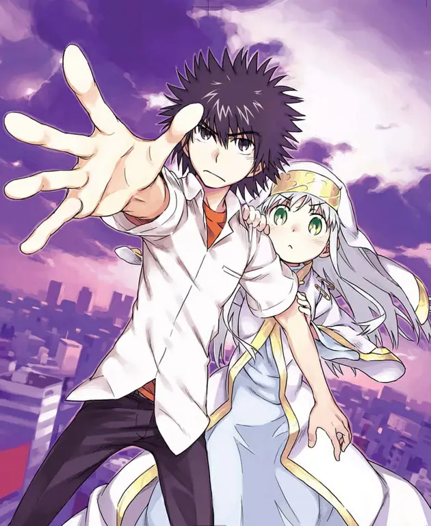 Gambar Index dan Touma bersama