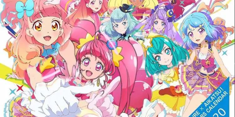 Adegan persahabatan dalam Aikatsu!