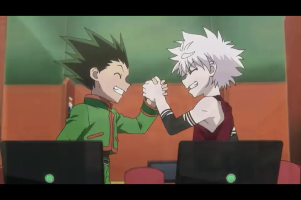 Gambar persahabatan Killua dan Gon